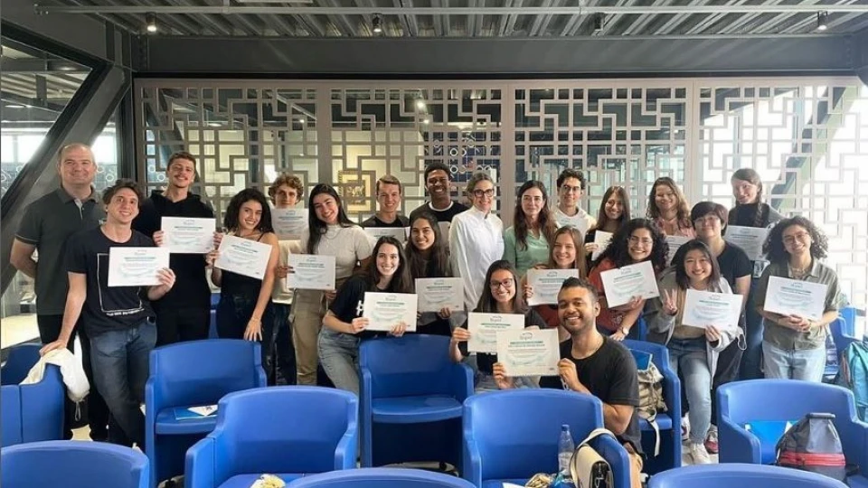 Recebemos a visita dos alunos da Faculdade Albert Einstein (PRIMEIRA edição do HITE NAS EMPRESAS)