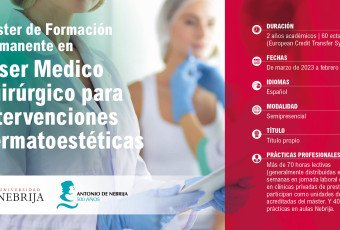 Mestrado de Formação Permanente em Laser Médico-Cirúrgico para Intervenções Dermatoestéticas